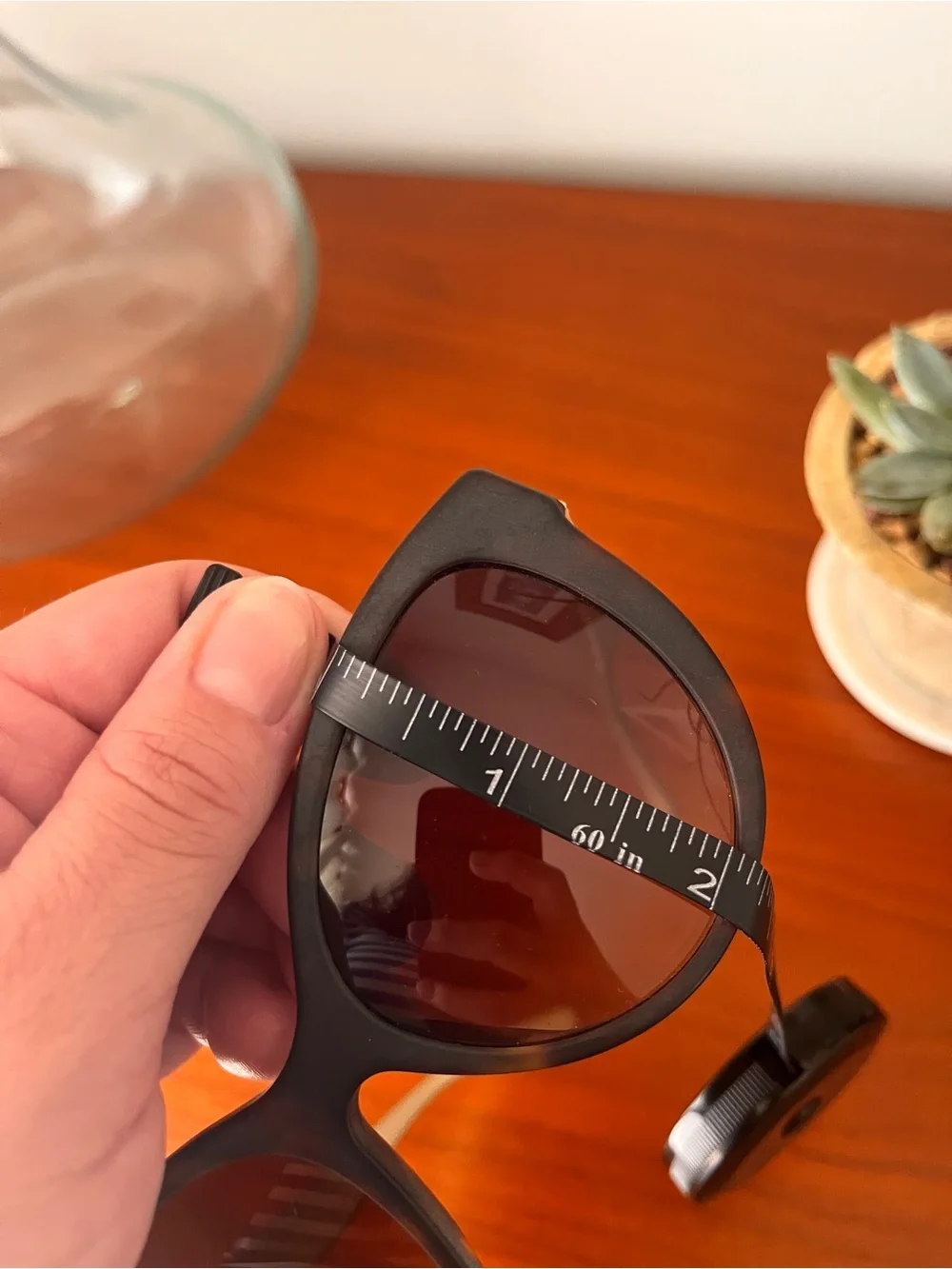 Burberry B4220 Cat Eye Sunglasses with Gold Plaid Temples